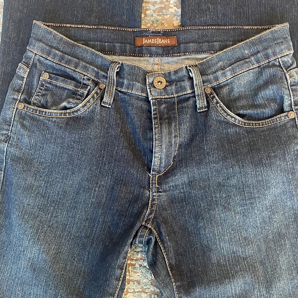 James Jeans Reboot Boot Cut Dark Rinse Jeans Size 27. - Picture 11 of 12
